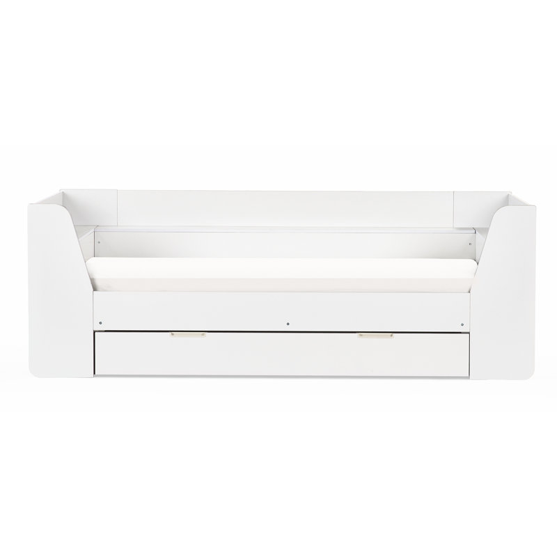Keck Single (3') Cabin Bed with Storage Included, White
