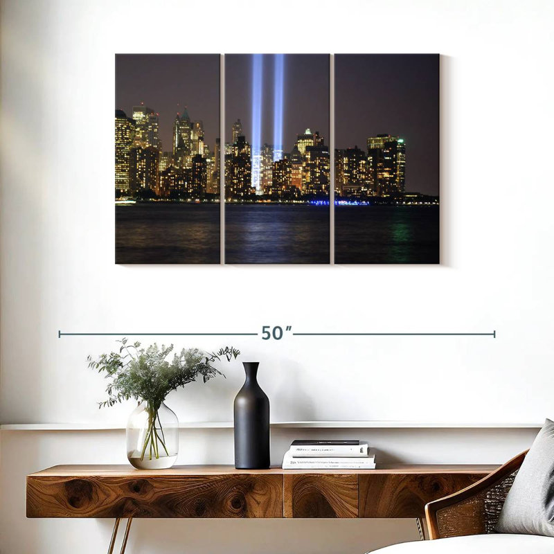 Lumières Sirci NYC Skyline, H 24 po x l 38 po