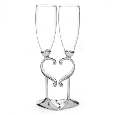 Le Prise™ Hartland 2 - Piece 7oz. Glass Flute Glassware Set & Reviews