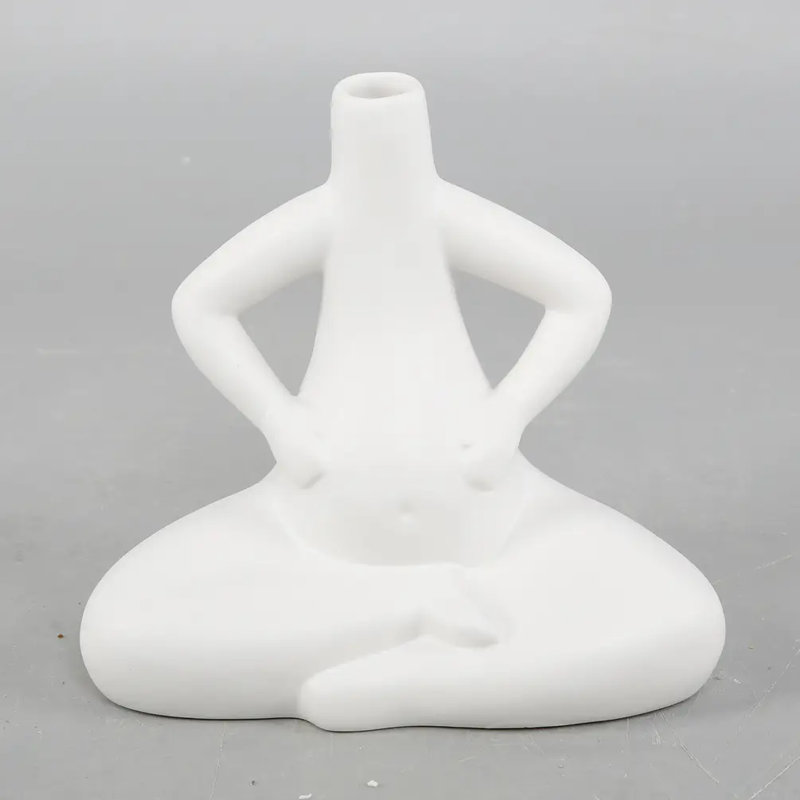 Vase en céramique 7,25 "h