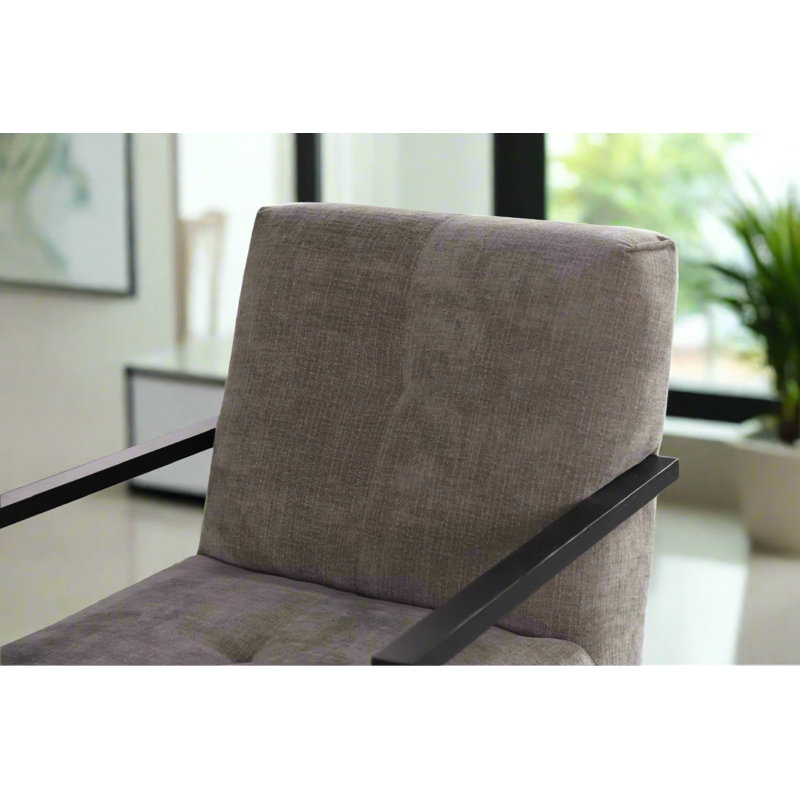 Fauteuil pivotant moderne Linea Collection - Gris