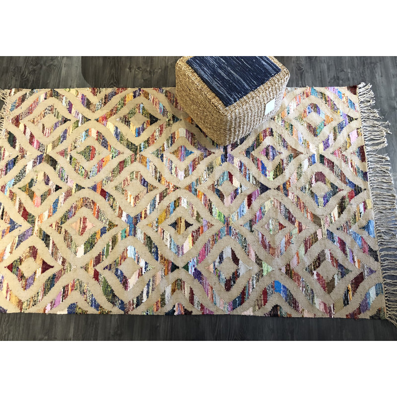 Tapis d'intérieur / rouge Benny, Rectangle 5 pi x 8 pi