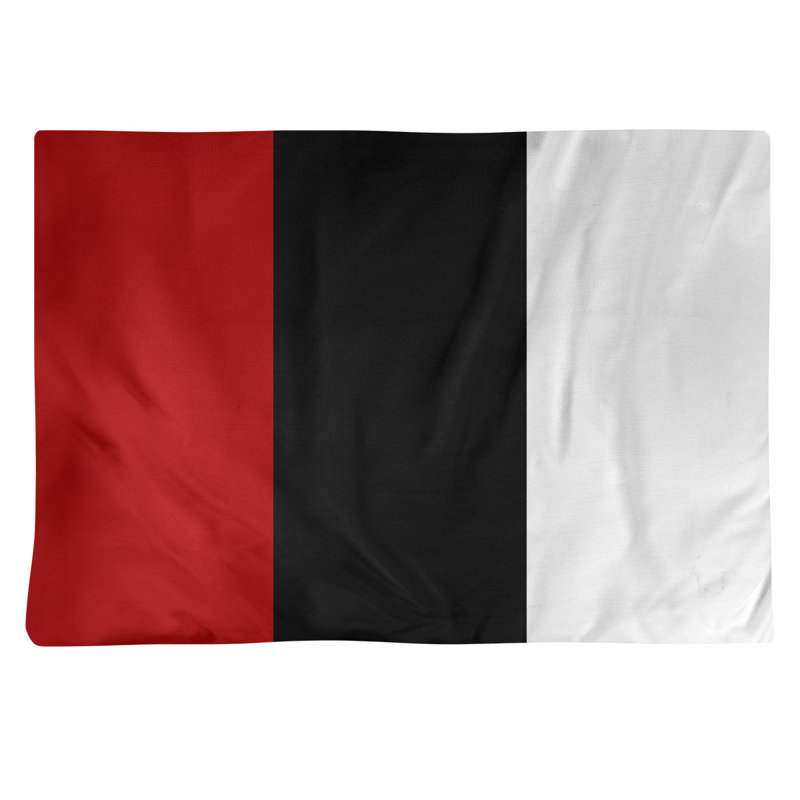 Récapitulatif de 18 po Louisville, Rouge / noir, Polyester sergé