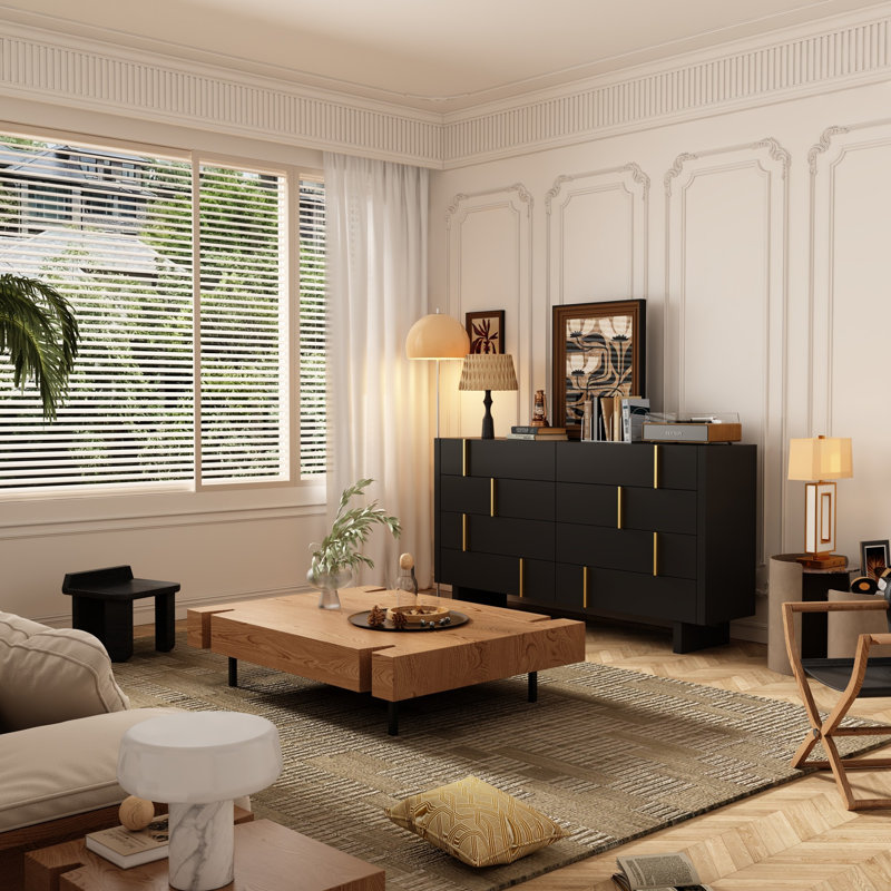 Mercer41 8 Drawer Double Dresser | Stylish Storage