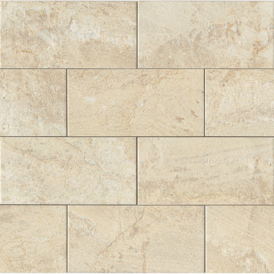 Carrelage en porcelaine crème moderne 12 "x 24" Classic Moderne