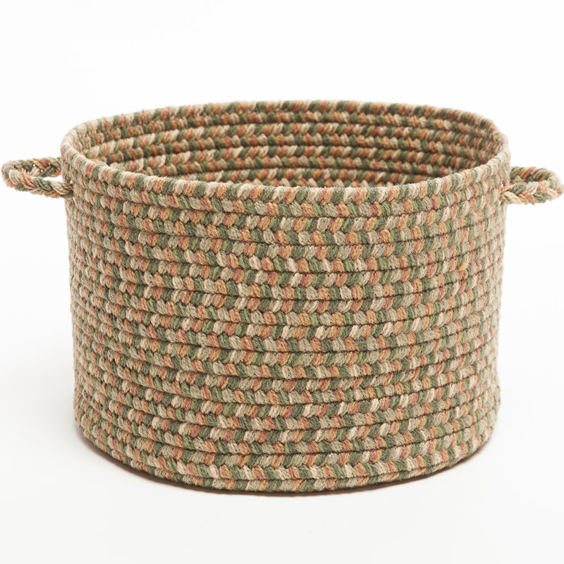 Panier en tissu Bar Harbor, H 8 po x l 10 po x P 10 po, 23 pintes, Vert clair