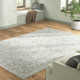 Cait Floal Handmade Tufted Wool/Viscose Aqua/Light Gray/Olive Area Rug