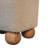 Rexine Upholstered Ottoman
