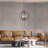 Summersville 6 - Light Dimmable Globe Chandelier