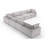 Nuccio 7-Piece Modern Minimalist Soft-Upholstered Sectional With Pillow Back-131635835-131635836
