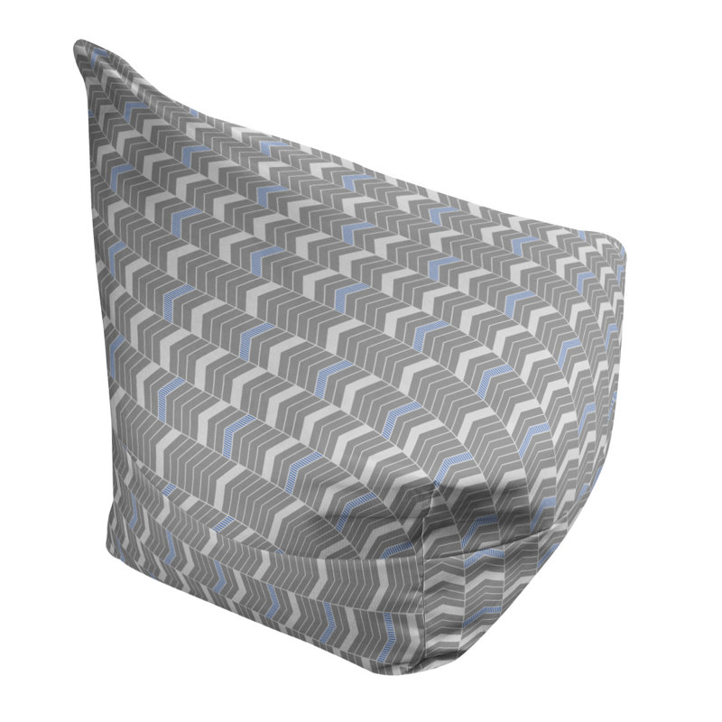 Fauteuil à billes standard &, H 27 po x L 30 po x P 25 po, Bleu, Pas de bourre