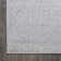 Asaiah Solid Low-Pile Light Gray Rug