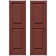 Builders Edge, TailorMade Panels, Raised Panel Shutters, w/Shutter-Loks
