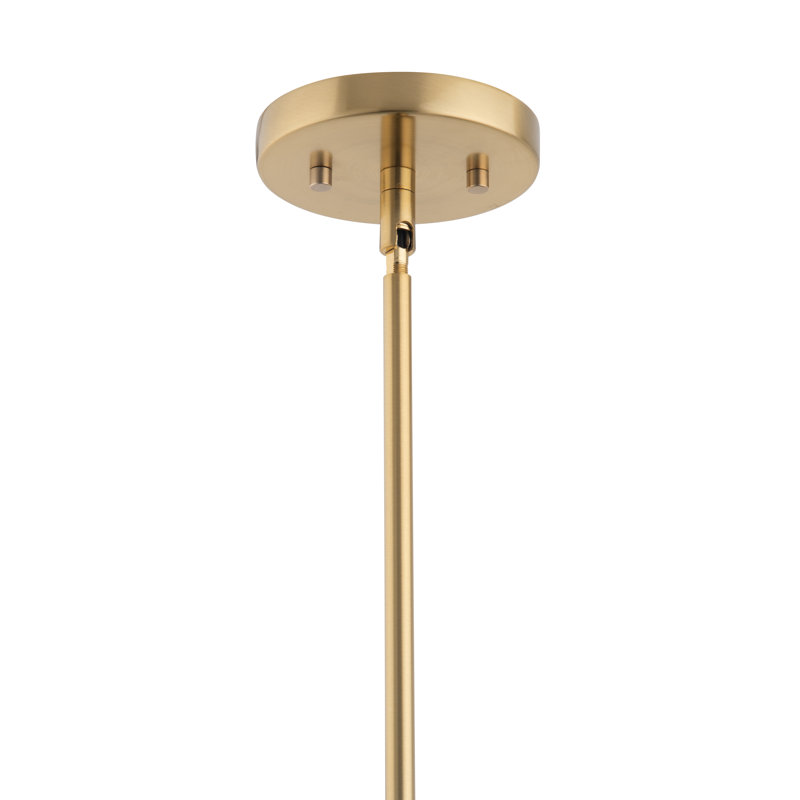Luminaire suspendu or 1 lumière Elides
