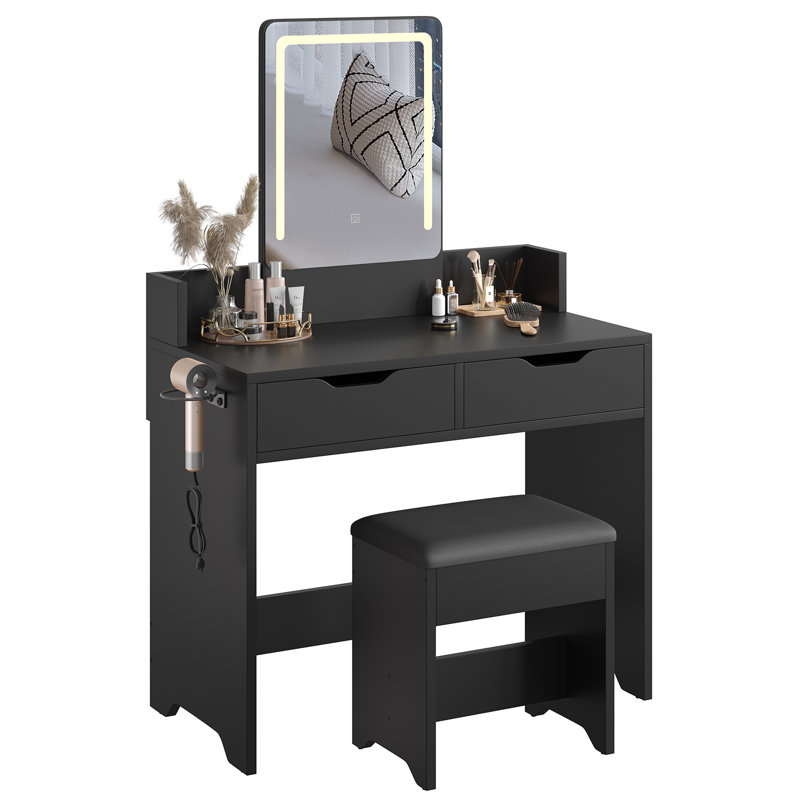 Dressing Table, Black
