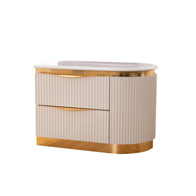 Table de chevet 2 tiroirs Laura