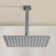1-Spray Patterns With 2.5 GPM 9.84 In. Ceiling Mount Fixed Shower Head In Brushed Nickel