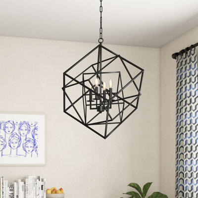 Ellenboro 4 - Light Dimmable Chandelier
