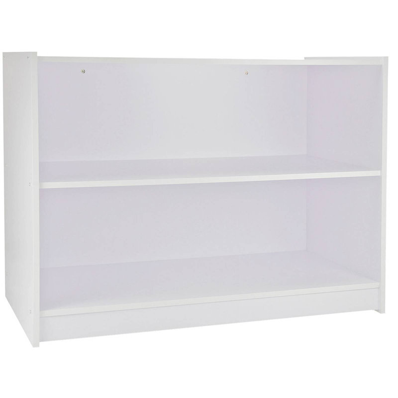 Maxene 90cm H x 120cm W Cube Bookcase, White