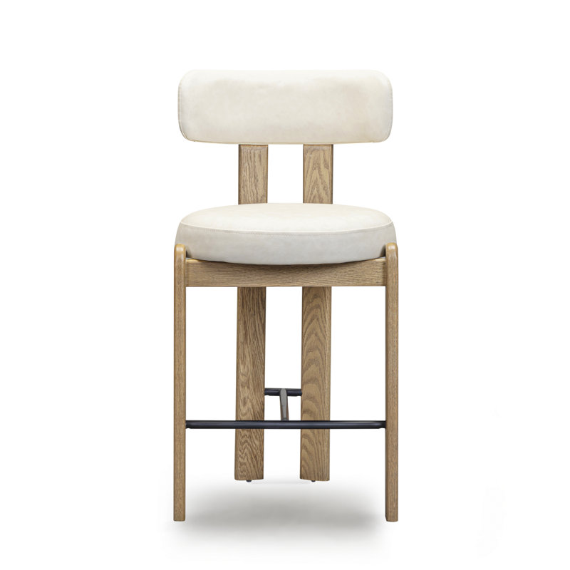 Tabouret de comptoir Odessa, Crème