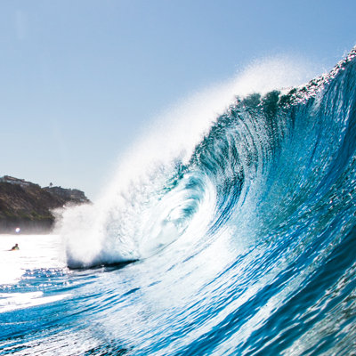 Wave by Ian McDonnell - No Frame Art Prints on Canvas