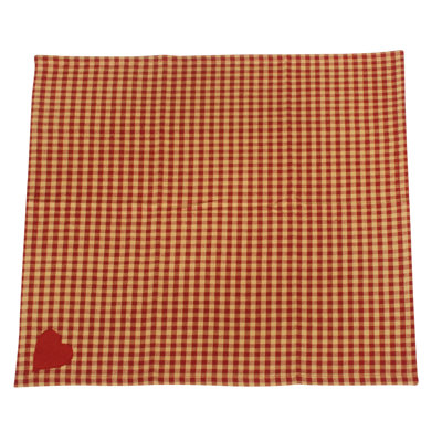 Landreth Cotton Plaid Square Napkin