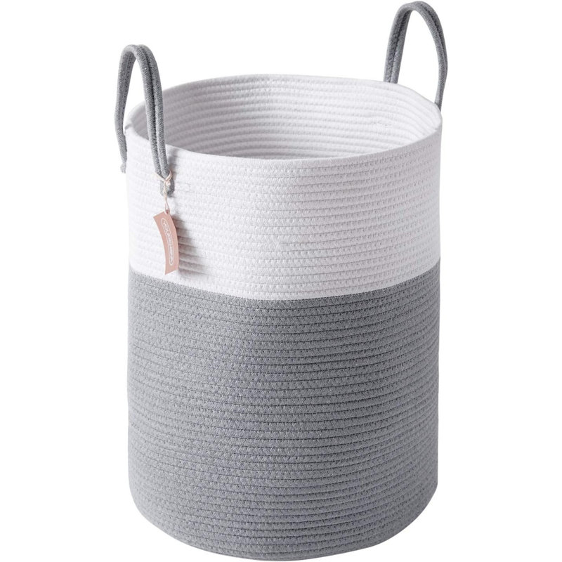 Cotton Laundry Room Organiser, Cream/Green/Black