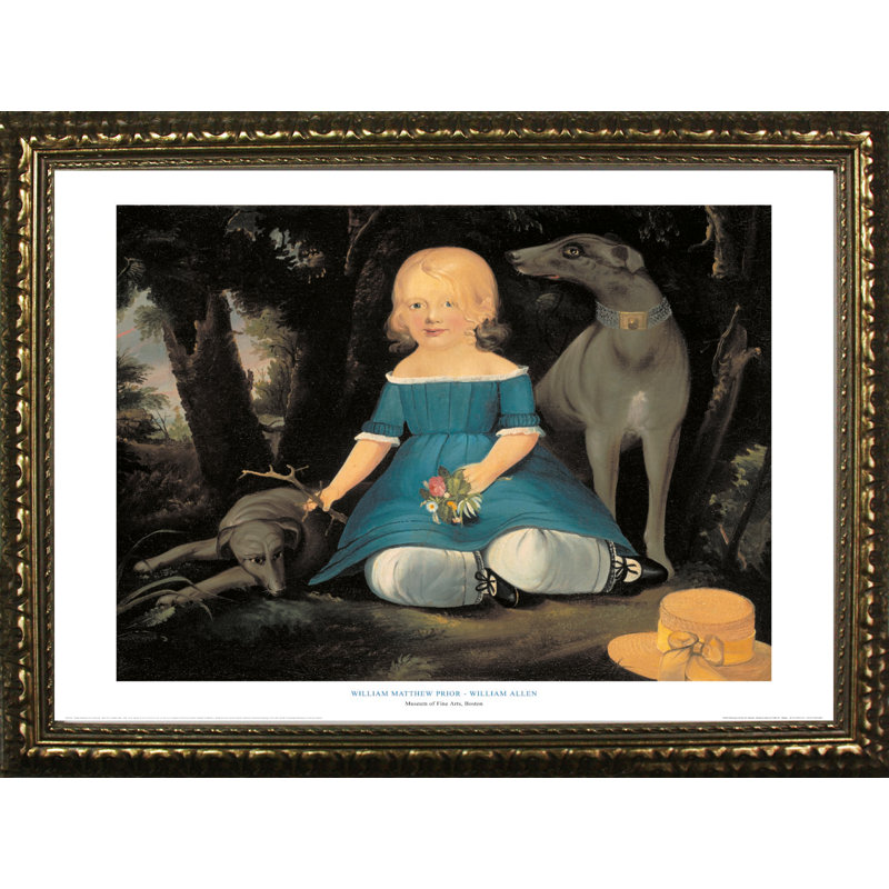« william allen » par william matthew, reproduction d’art préalable encadrée Museum Masters