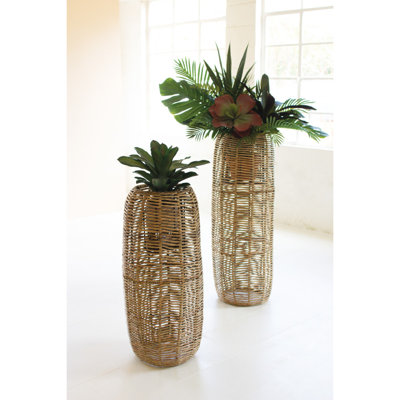 Kalalou Handmade Keyhole Composting Pot Planter