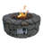 Round Polyresin Propane Smokeless Fire Pit