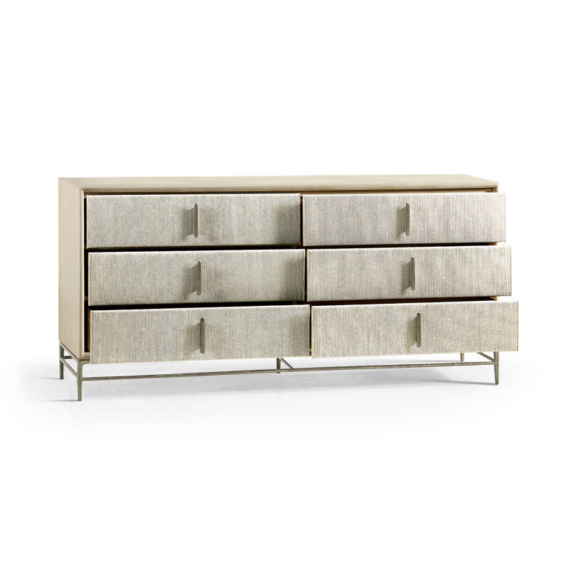 Water 6 - Drawer Solid Wood Dresser