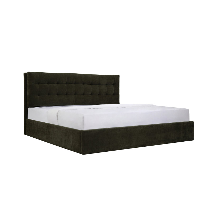 Sebastion Storage Bed, Green, King