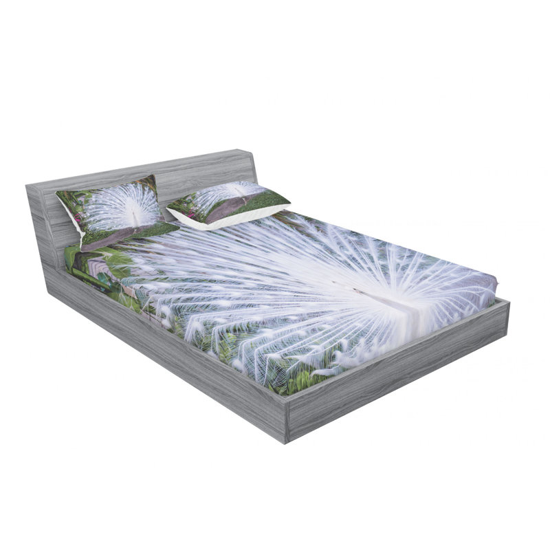Microfiber Sheet Set, Full Sheet Set with Fitted Sheet