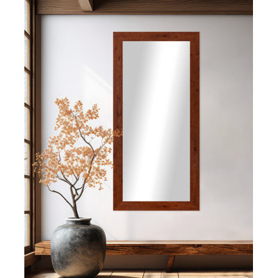 Gartha Engineered Wood Flat Wall Mirror