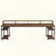 78.74" Long Double Computer Office Desk-641425509