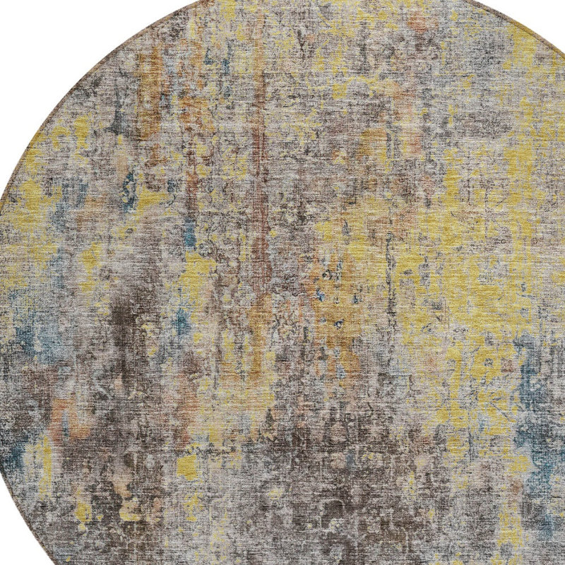 Tapis rond 8 po