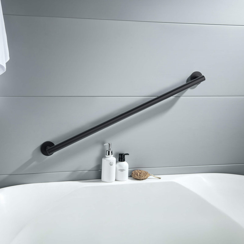 38.94'' Bath Safety Grab Bar, Black