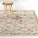 Tapis crème à losanges Caureen
