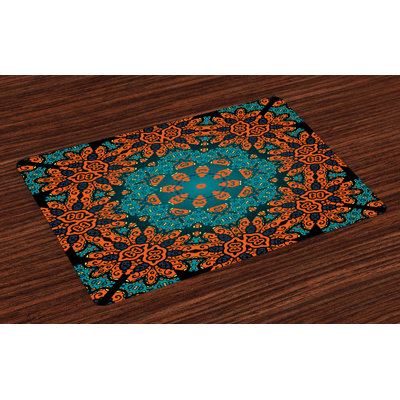 Mcconville Psychedelic Boho Hippie Placemat