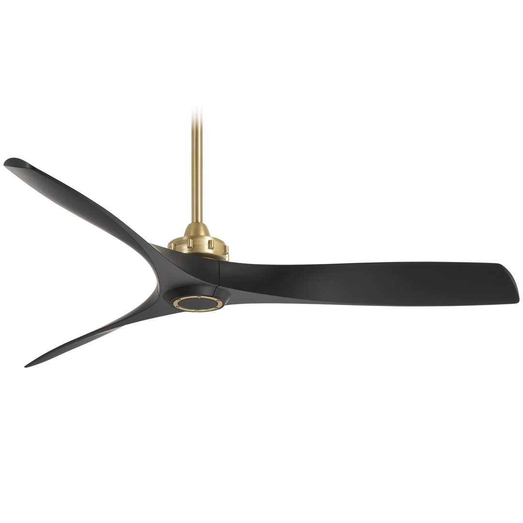 60" 3 - Blade Standard Ceiling Fan with Remote Control Minka Aire