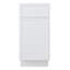 Armoire de rangement autoportante à base simple en contreplaqué de bouleau de 15 po de largeur-95216761