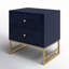Table de chevet 2 tiroirs Keeya-1870862909