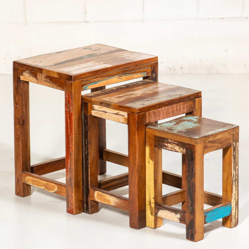 Ranjit Solid Wood Nesting Tables