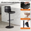 Tabouret de bar rotatif à hauteur réglable avec structure en métal-186712873-186712868