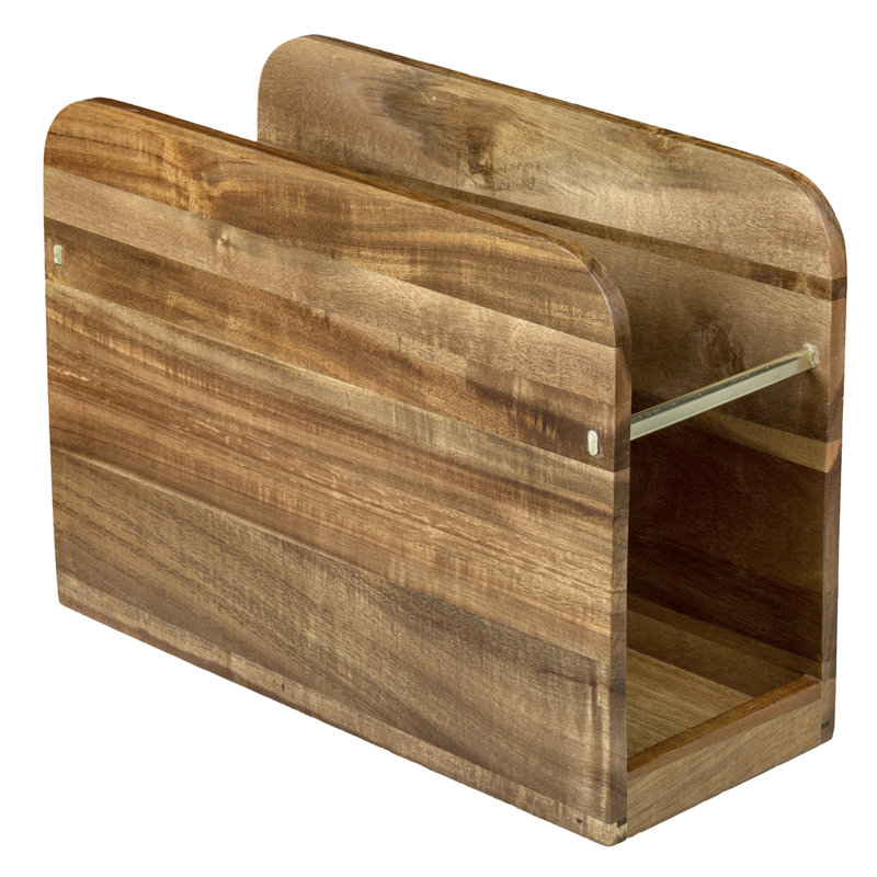 Solid Wood Magazine Rack