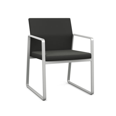 Gansett Waiting Reception Guest Chair Metal Frame