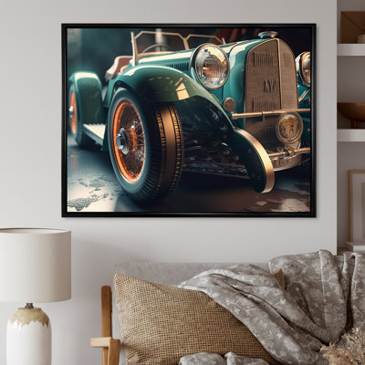 «Vintage Oldtimer Classic Car Elegance I», reproduction sur toile