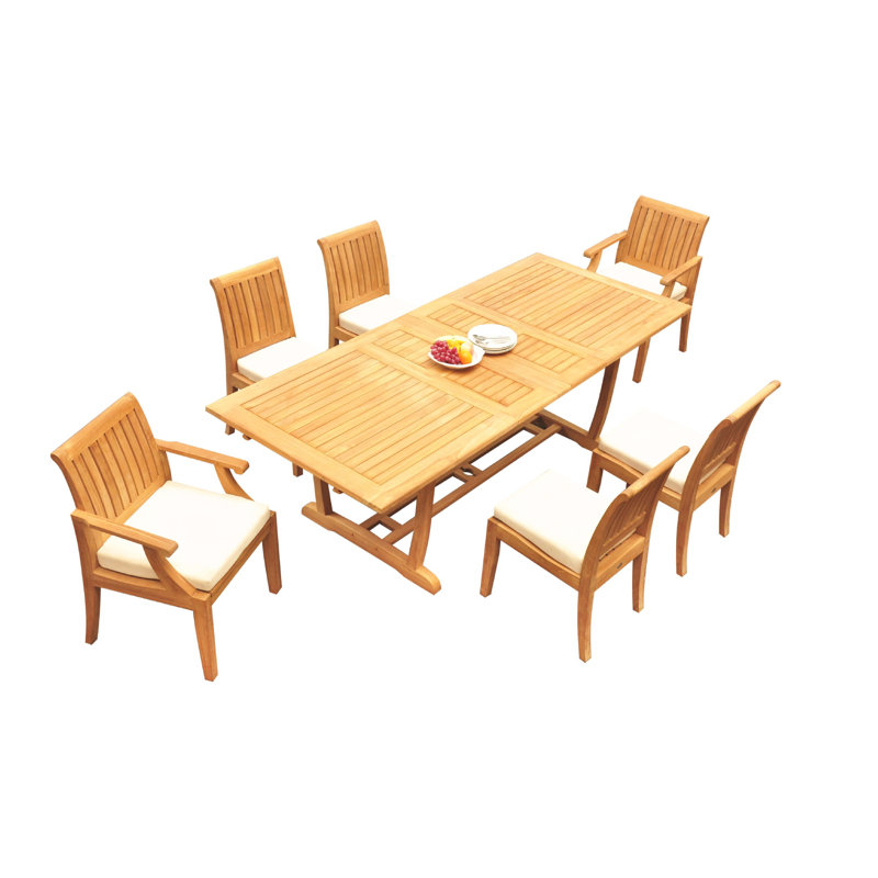 Ensemble de salle à manger Estevan, H 30,5 po x L 94 po x l 40 po, 6