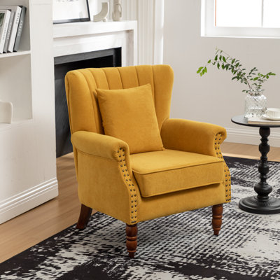 Antwanae 29" Wide Armchair with Wingback