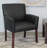 Vinyl Seat Reception Chair with Manufactured Wood Frame